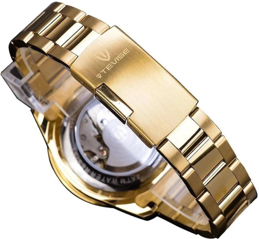 Tevise T801A  Sport Automatic Gold Black