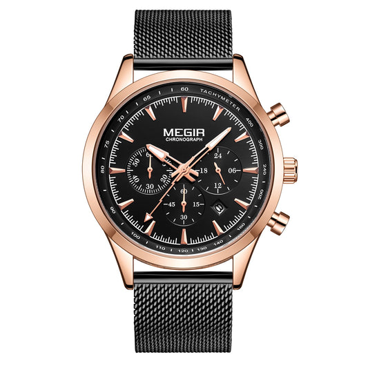 MEGIR Verenzo Black Rose Gold