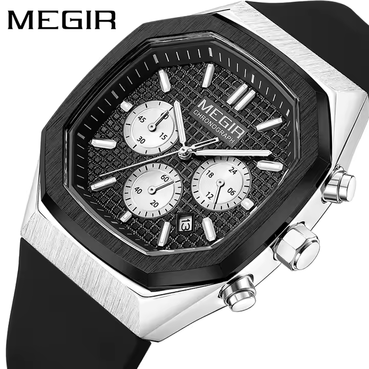 MEGIR Bexley Black Silver