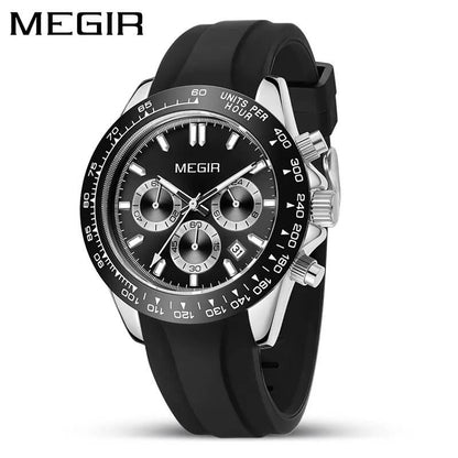 MEGIR Gresham Black Silver