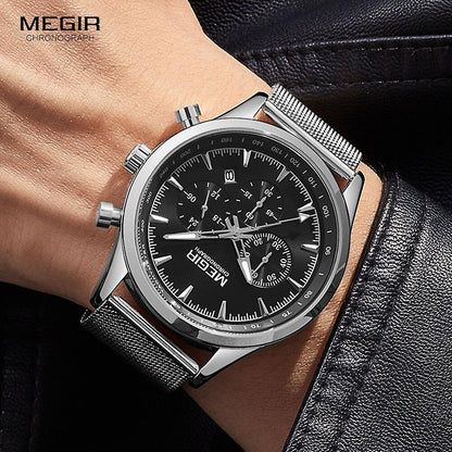 MEGIR Verenzo Silver Black