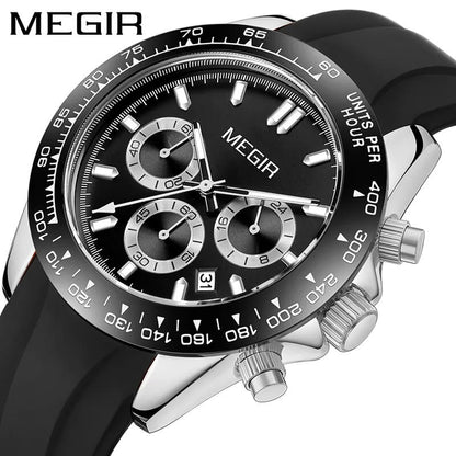 MEGIR Gresham Black Silver