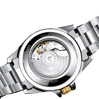 Tevise T801A Sport Automatic Silver Black/Gold