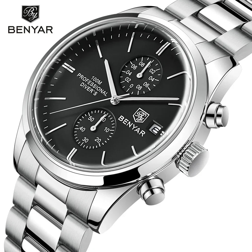 Benyar Sapphire Silver Black