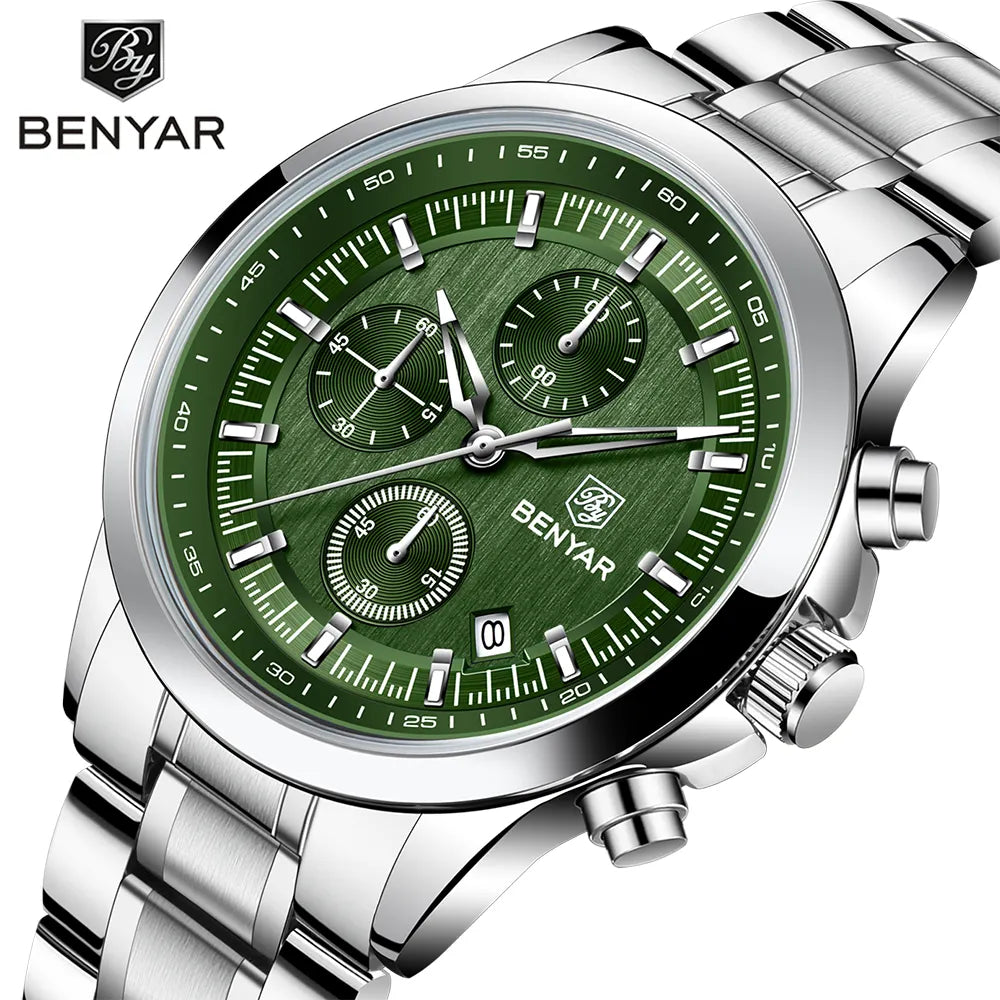 BENYAR Opulent Silver Green