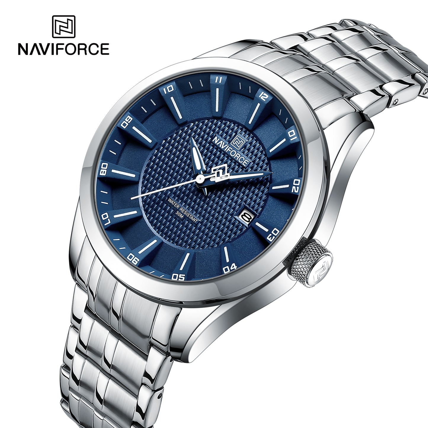 Naviforce Aero Silver Blue