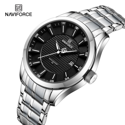 Naviforce Aero Silver Black