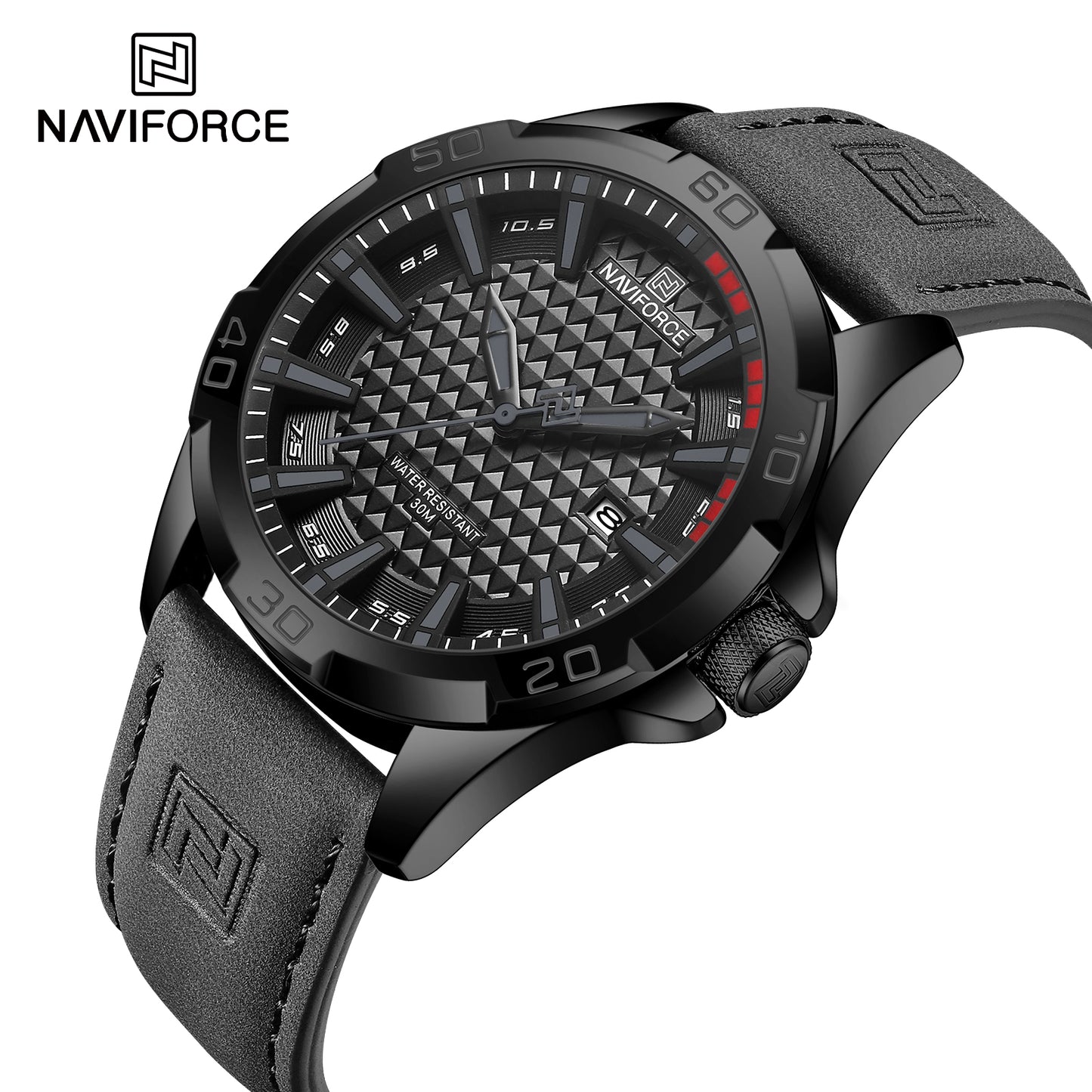 Naviforce Army Black Grey