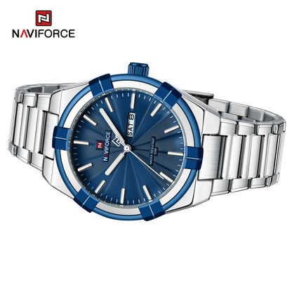 Naviforce Spectra Silver Blue