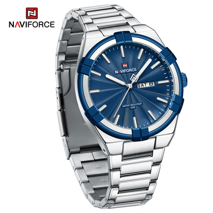 Naviforce Spectra Silver Blue