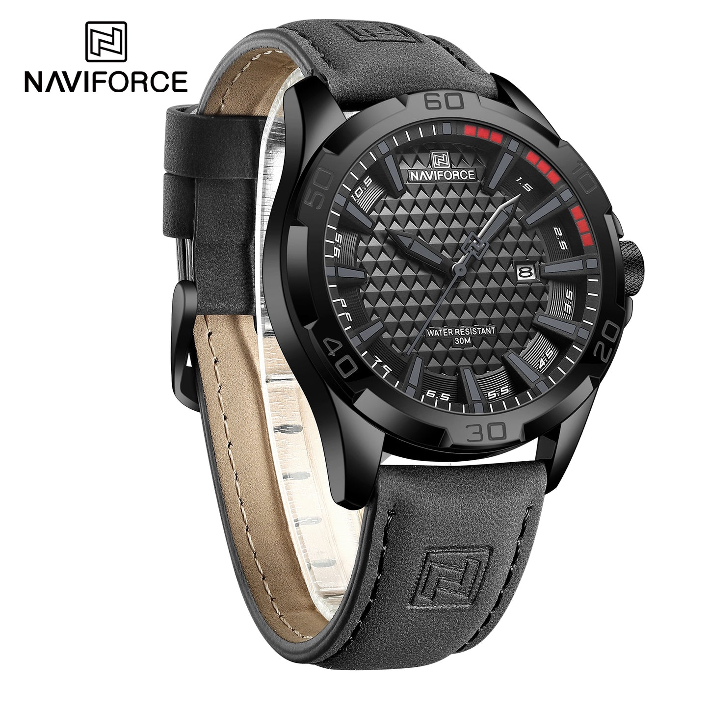 Naviforce Army Black Grey