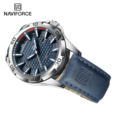 Naviforce Army Blue Silver