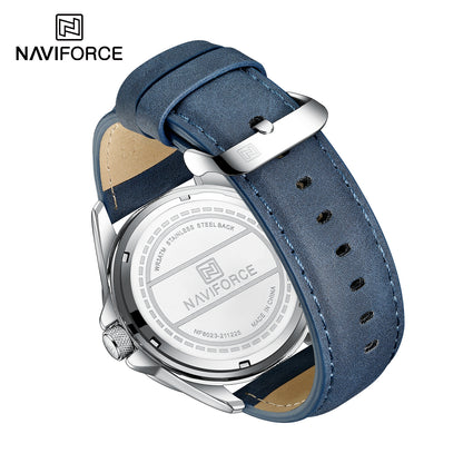 Naviforce Army Blue Silver