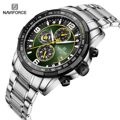 Naviforce Steelfor SIlver Green