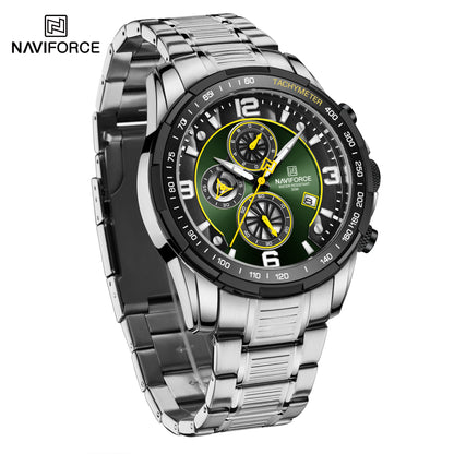 Naviforce Steelfor SIlver Green