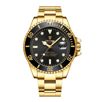 Tevise T801A  Sport Automatic Gold Black