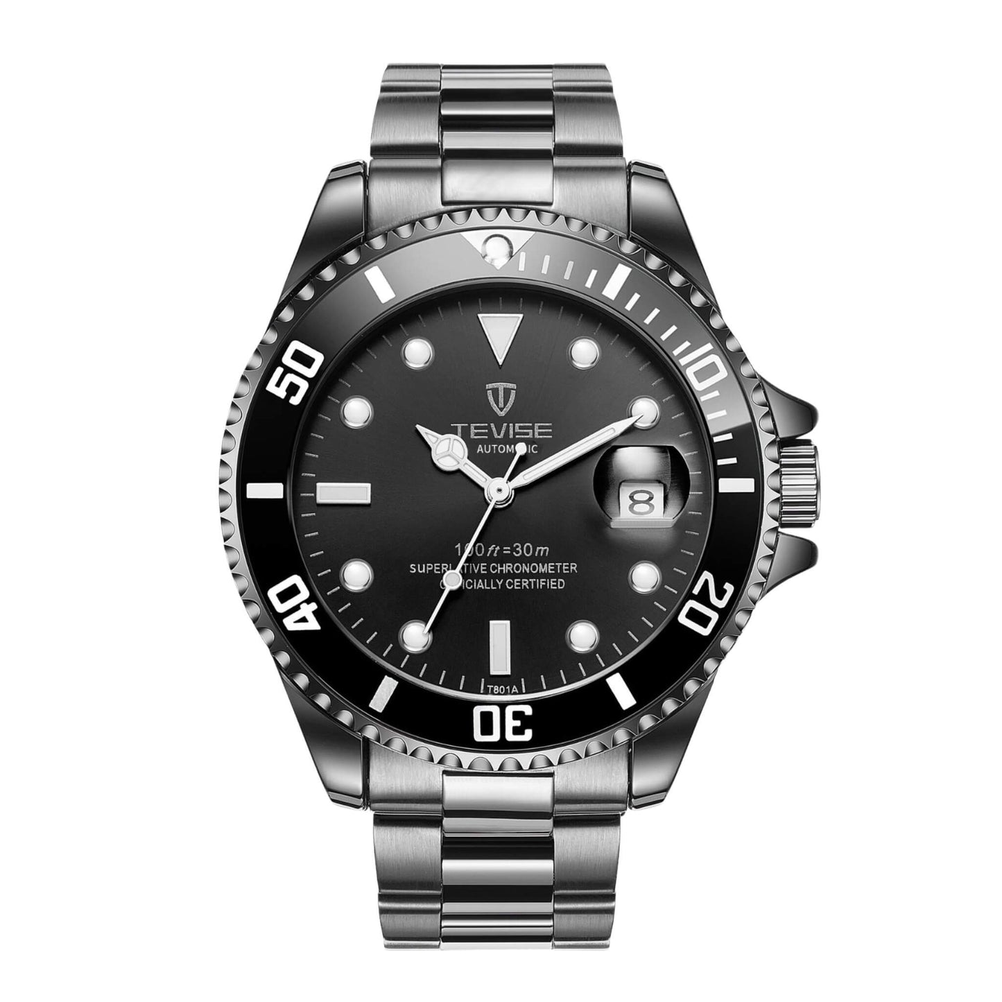 TEVISE T801A Sport Automatic Black