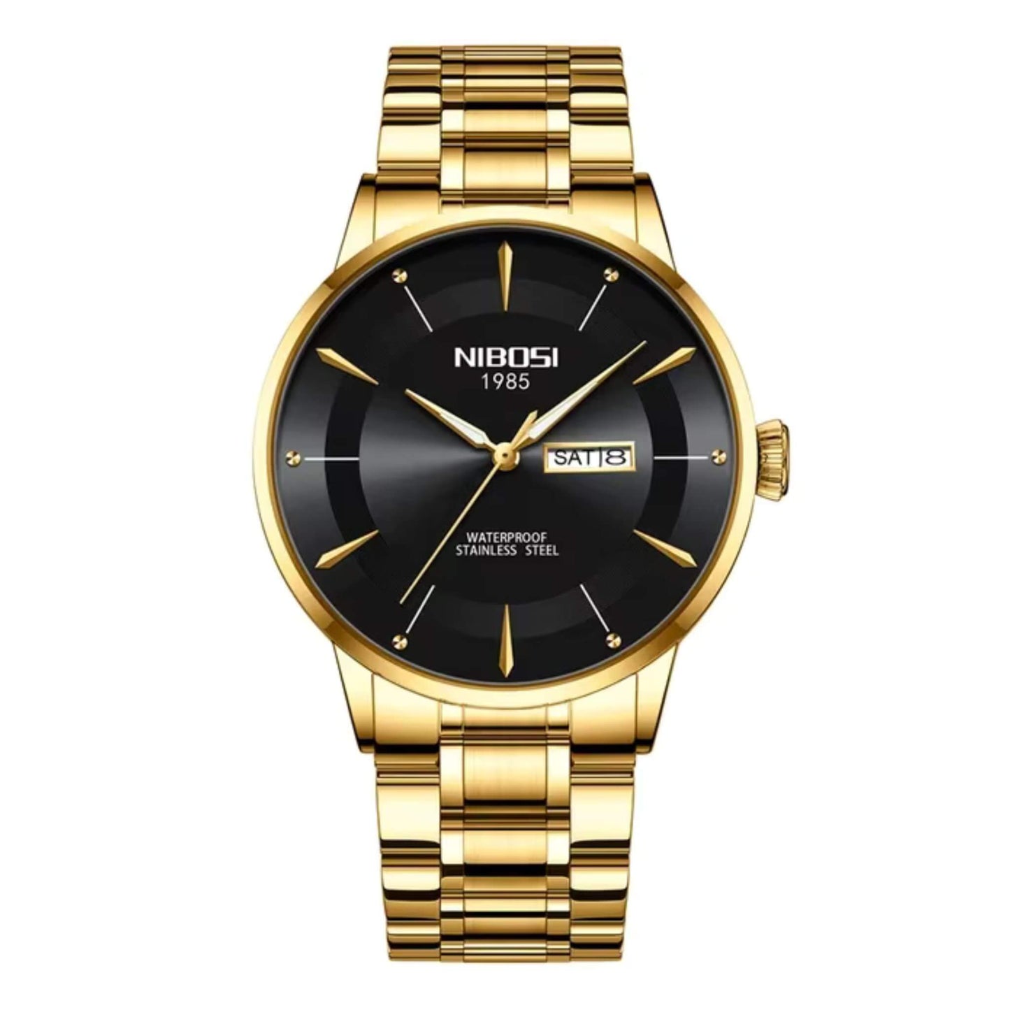 NIBOSI Revian Gold Black