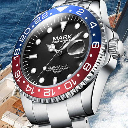 Mark Fairwhale Mariner Silver Blue/Red