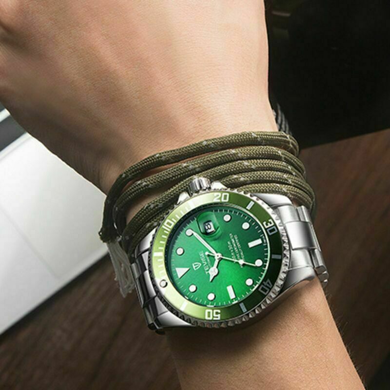 TEVISE T801A QUARTZ Sport Silver Green